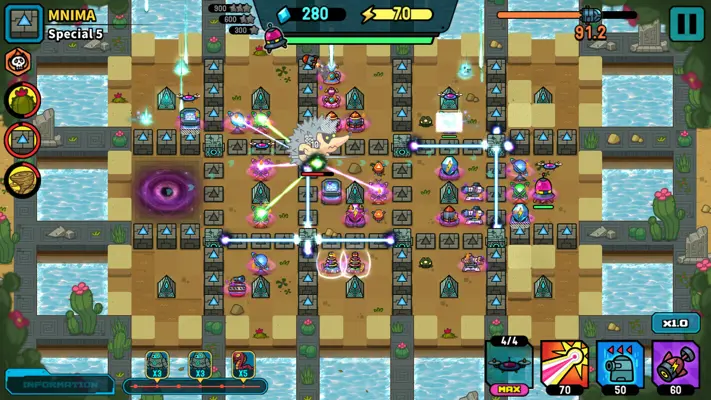 Broken Universe: Tower Defense android App screenshot 1